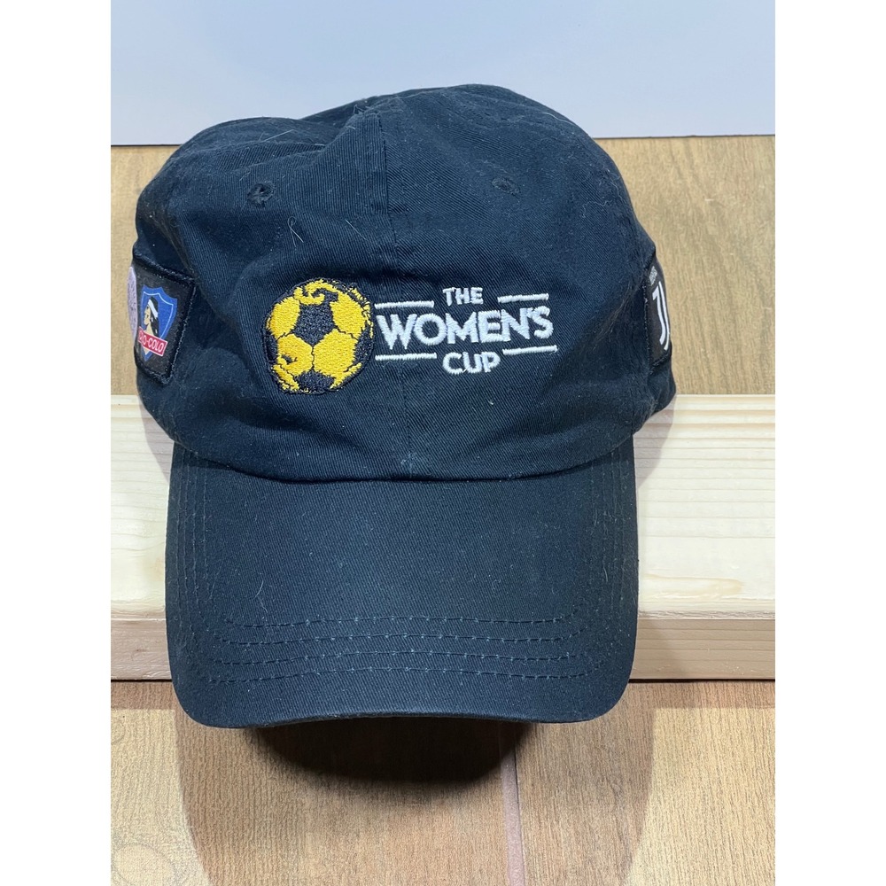 Ahead‎ Authentics The Womens Cup Soccer Hat Black Cotton Juventus Racing patch